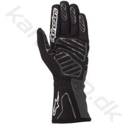 Alpinestars Tech-1 K v2 handske, sort/anthracite, str. S-XXL
