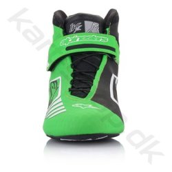 Alpinestars Tech-1 KX sko, sort/grn fluo/hvid, str. 34-47