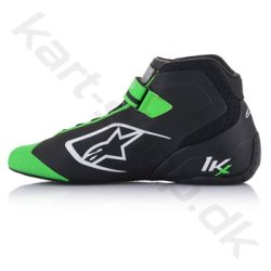 Alpinestars Tech-1 KX sko, sort/grn fluo/hvid, str. 34-47