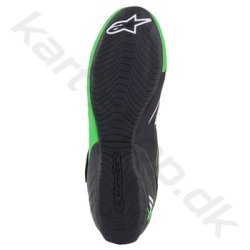 Alpinestars Tech-1 KX sko, sort/grn fluo/hvid, str. 34-47