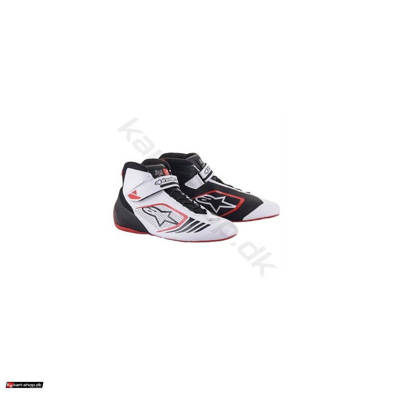 Alpinestars Tech-1 KX sko, sort/hvid/rd, str. 34-47