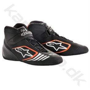 Alpinestars Tech-1 KX sko, sort/orange fluo, str. 34-47