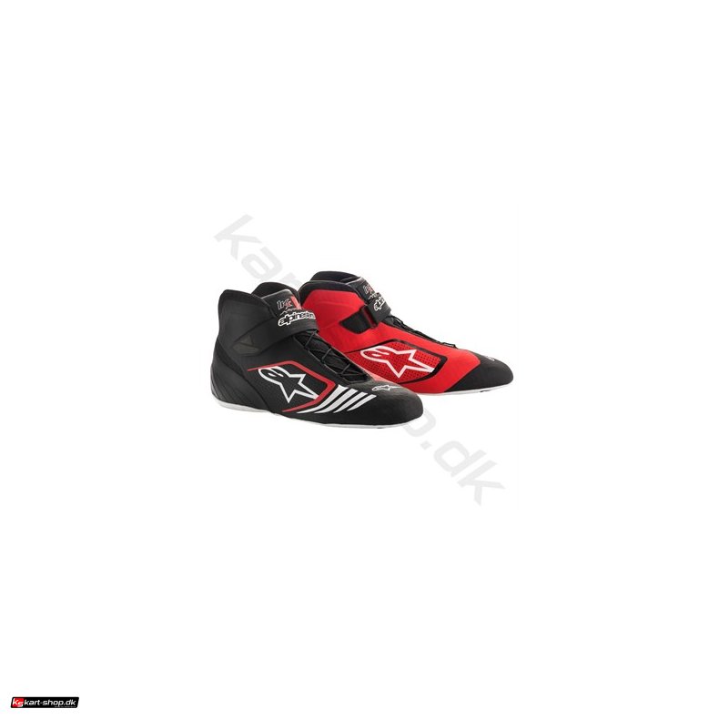 Alpinestars Tech-1 KX sko, sort/rd/hvid, str. 34-47