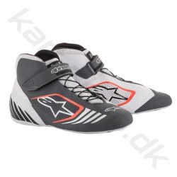 Alpinestars Tech-1 KX sko, hvid/gr/rd fluo, str. 34-47