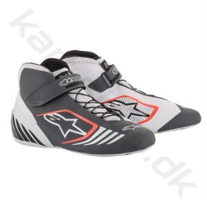 Alpinestars Tech-1 KX sko, hvid/gr/rd fluo, str. 34-47