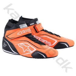 Alpinestars Tech 1-T v3 sko, orange fluo/sort/hvid, str. 37-47