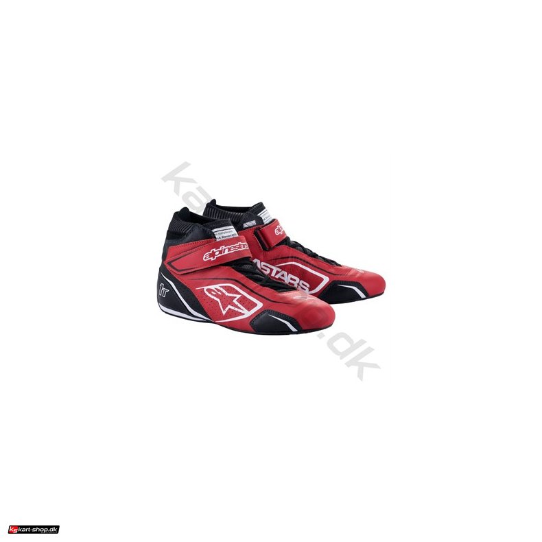 Alpinestars Tech 1-T v3 sko, rd/sort/hvid, str. 37-47