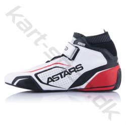 Alpinestars Tech 1-T v3 sko, hvid/sort/rd, str. 37-47
