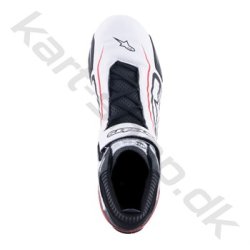 Alpinestars Tech 1-T v3 sko, hvid/sort/rd, str. 37-47