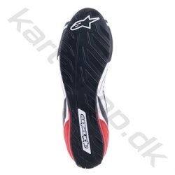 Alpinestars Tech 1-T v3 sko, hvid/sort/rd, str. 37-47