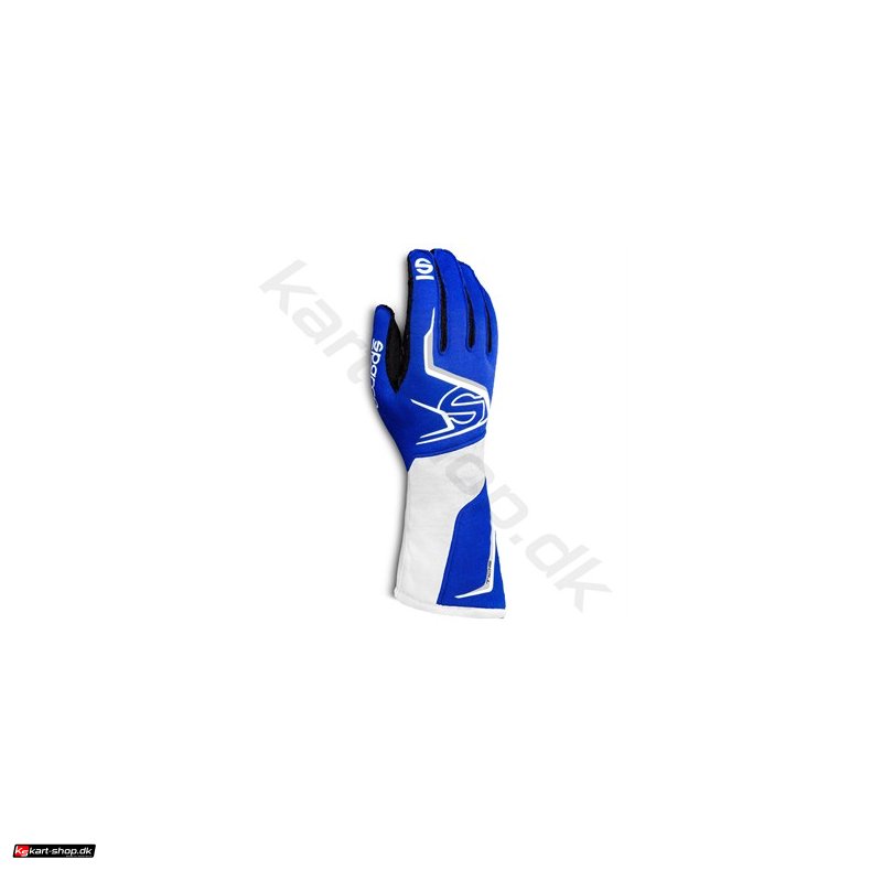 Sparco Tide handske, lysebl/hvid, str 8-13