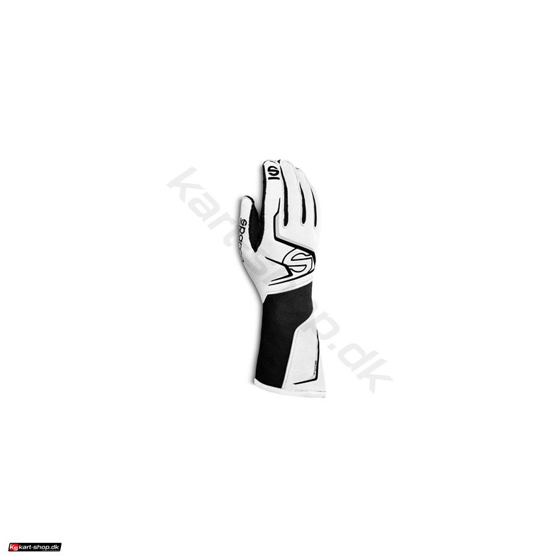 Sparco Tide handske, hvid/sort, str 8-13