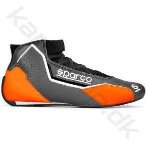 Sparco X-Light sko, gr/orange, str. 37-48