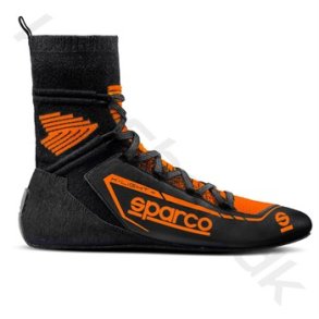 Sparco X-Light+ sko, sort/orange fluo, str. 39-46