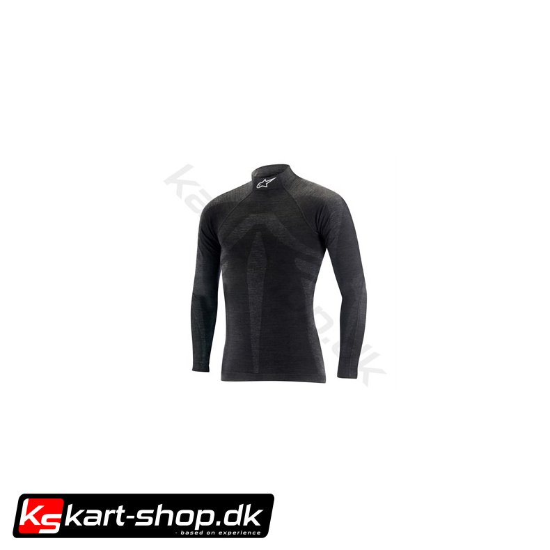 Alpinestars ZX EVO Top, sort/gr, str. XS-2XL