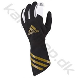 Adidas Kart XLT krehandske, sort/guld, str. XXS-XL